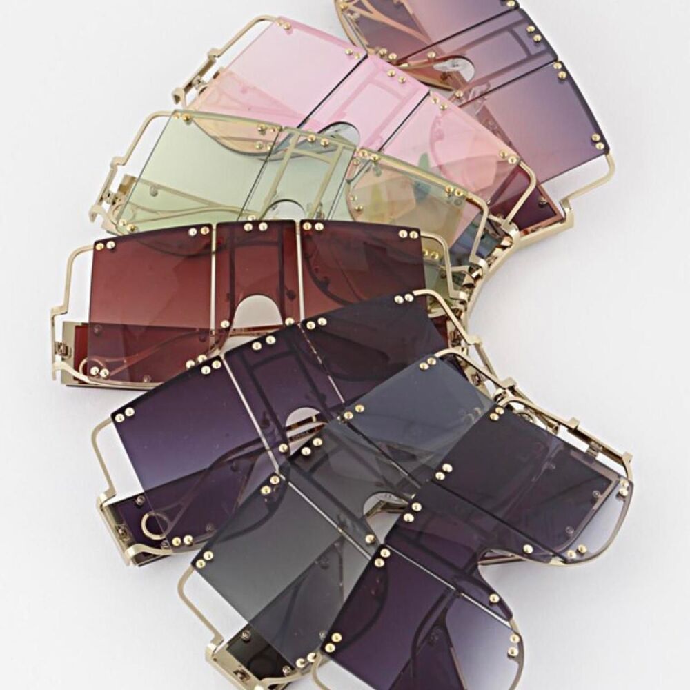 Unbranded Women's Brown Sunglasses